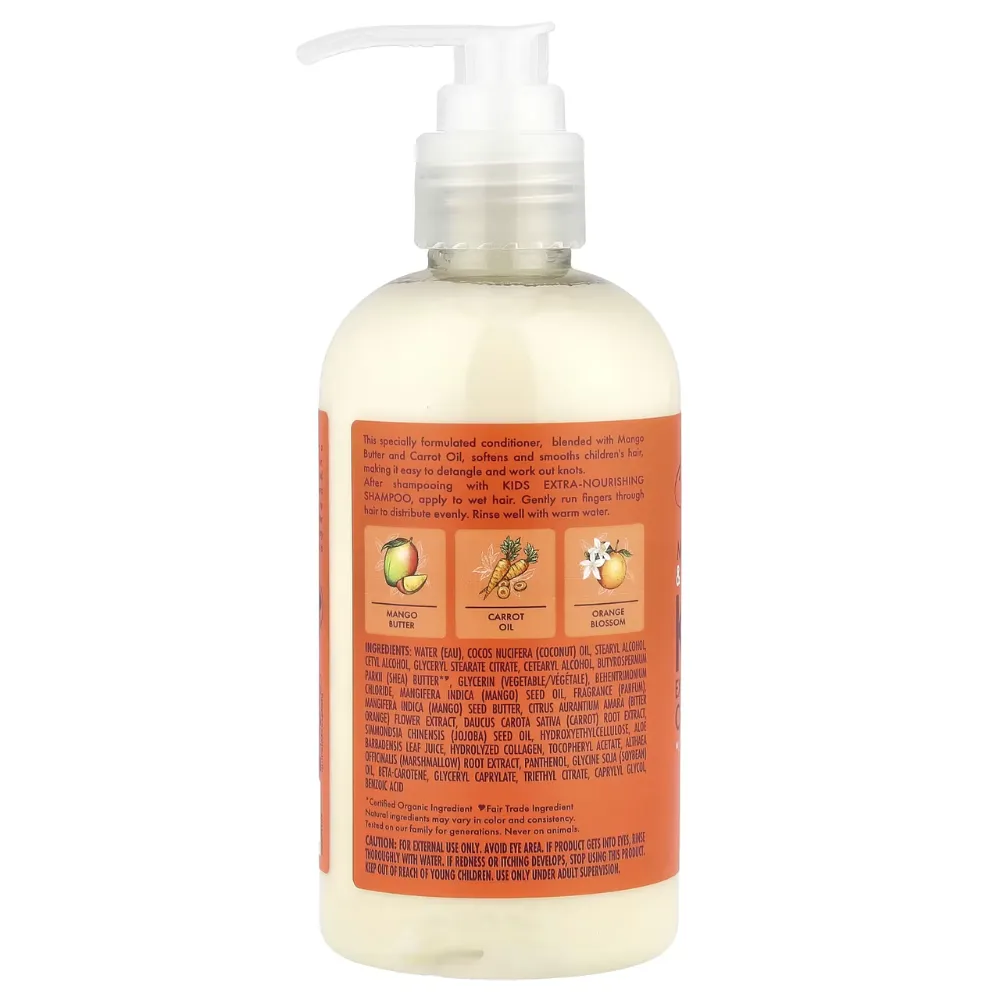 Shea Moisture Kids Mango and Carrot Kids Extra-nourishing Conditioner 237ml — frontal